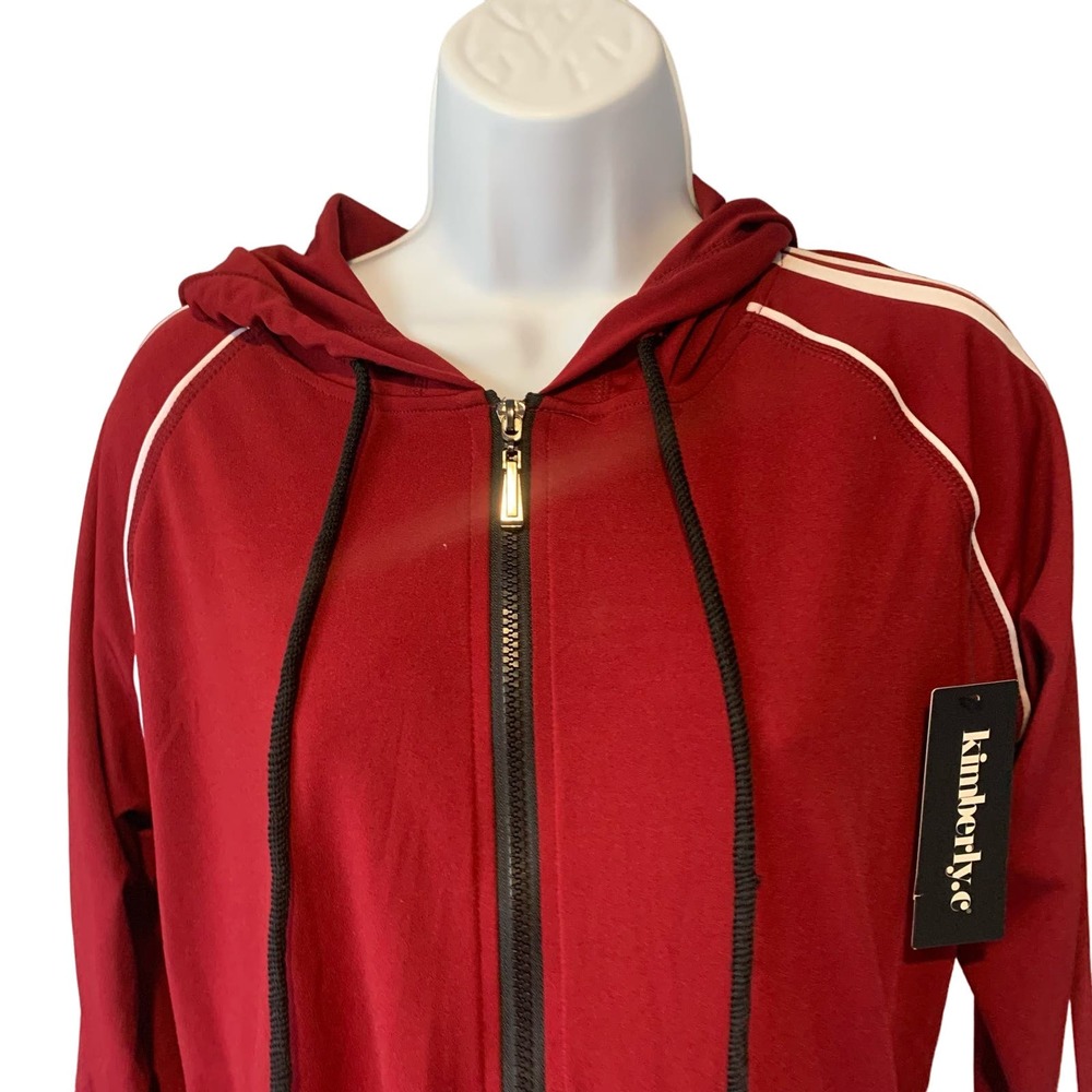 Women’s Burgundy Track Suit Set - Picture 9 of 9